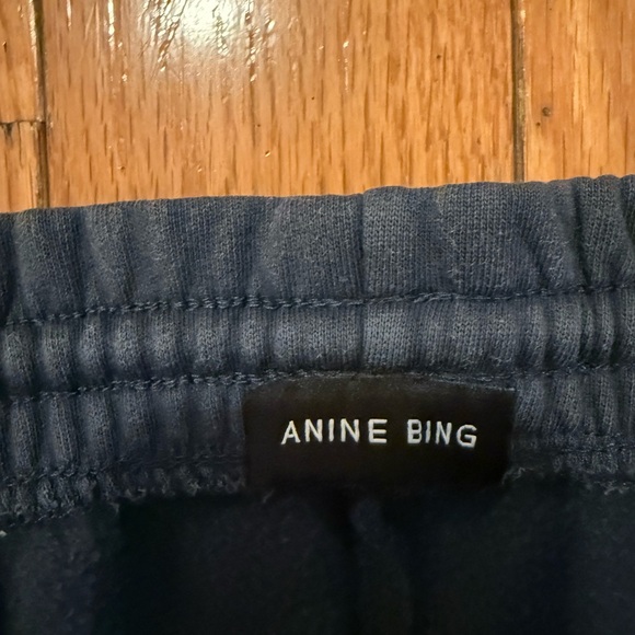 Women's Navy Blue Sweatpants - Picture 5 of 7